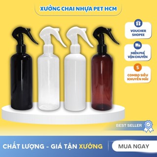  Chai Nhựa Vòi Xịt Phun Sương Cao Cấp  Cò Súng  100ML – 300ML Chai Chiết Dung Dịch Du Lịch Tiện Lợi 
