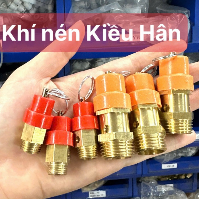 GIÁ XƯỞNG Van An Toàn (Súp Bắp / Xupap) Máy Nén Khí - Van Xả Hơi Khí Nén ẢNH THẬT