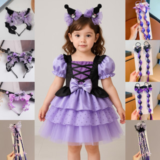 [SẴN HOẢ TỐC HCM] Đầm váy công chúa Kuromi bồng bềnh dễ thương cho bé gái