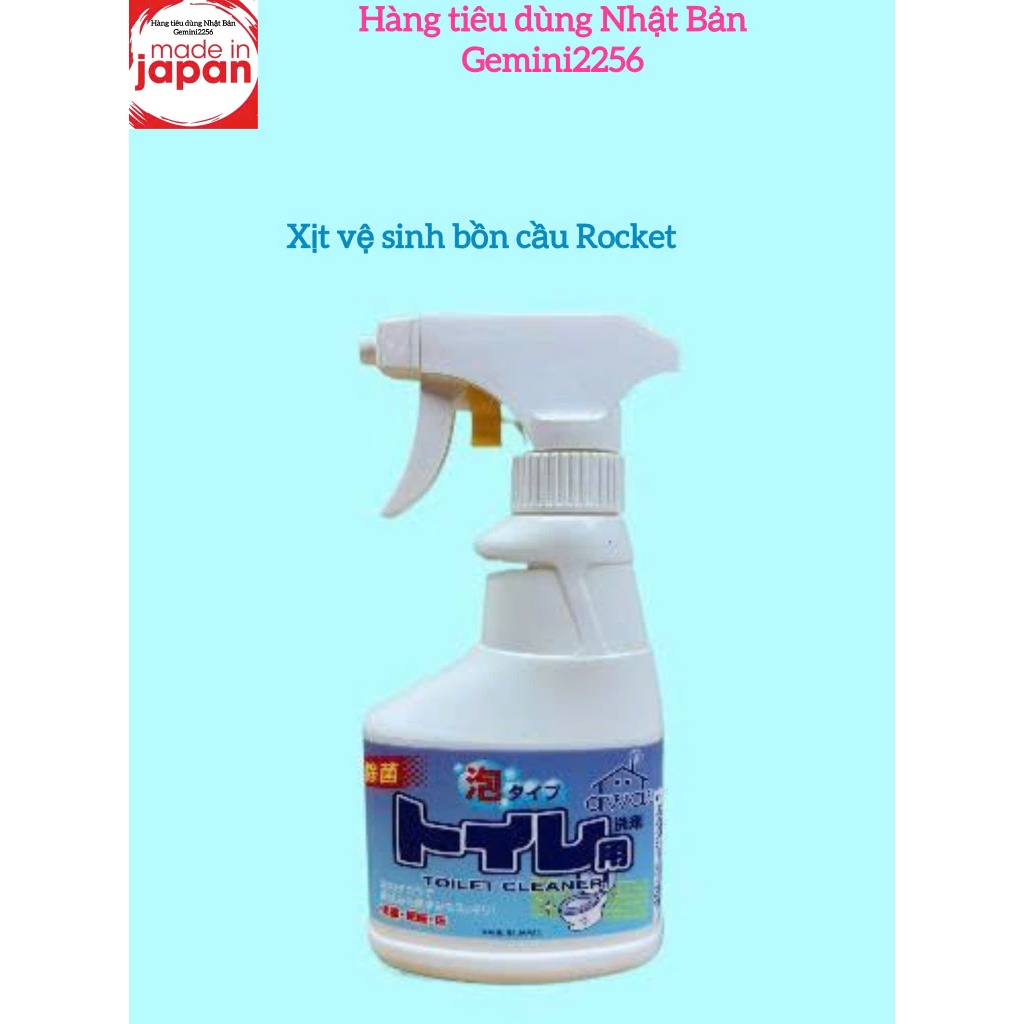 Chai xịt vệ sinh bồn cầu