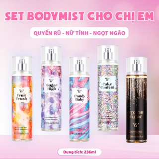 Xịt bodymist 236ml hương thơm quyến rũ, nữ tính, ngọt ngào..