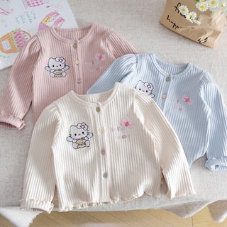  Bst áo cadigan hello kitty bé gái Malwee cho bé từ 2-7T MT149 