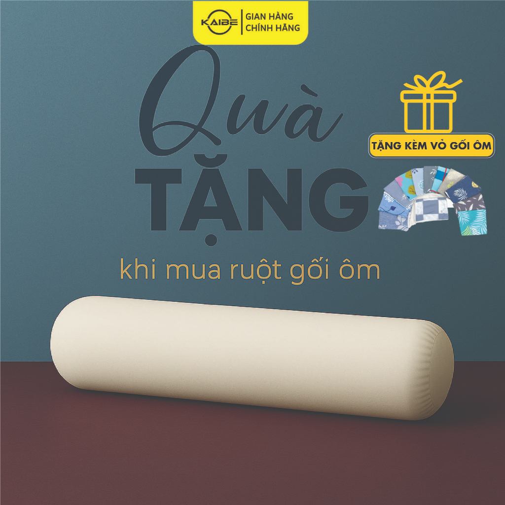 Gối Ôm Dài Người Lớn, Vỏ Gối Ôm Kéo Khóa (Tặng Kèm Mẫu Ngẫu Nhiên) | Gối Ôm, Ruột Gối Ôm KaiBe