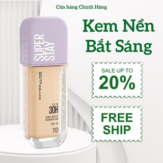  Kem Nền Maybelline Super Stay Up To 30H Lumi Matte Foundation SPF16 PA+++35ml 