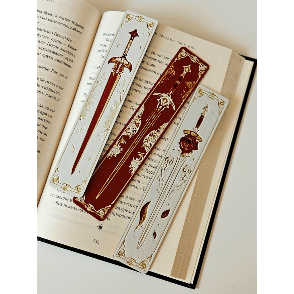 Dấu trang Kiếm Rồng, Bookmark Thanh Kiếm Vũ Trụ, Dấu Trang Kiếm Sĩ, Dấu Trang Thanh Kiếm Độc Bản, bo