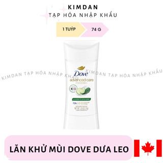   NK MỸ  LĂN SÁP KHỬ MÙI NỮ DOVE ADVANCED CARE 48H DƯA LEO 74G DƯỠNG DA DƯỚI CÁNH TAY SÁNG MỊN 