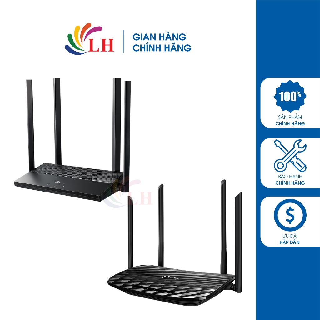 Router Wifi 4/Wifi 5 TP-Link TL-WR846N/Archer C54/Archer C64/Archer C6 - Hàng chính hãng
