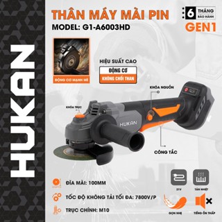 Máy mài pin HUKAN G1-A6003HD, 3 cấp chỉnh tốc độ, Động cơ không chổi than - Chân pin m21