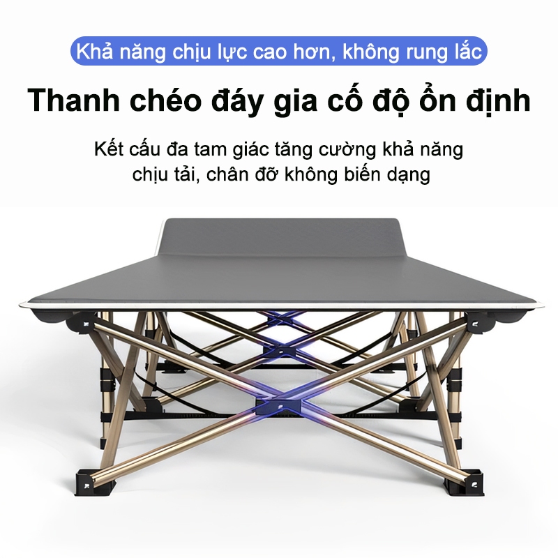 Giường gấp hàng nhập khẩu Thoải Mái Êm Ái Tháo Lắp Tiện Lợi Khổ Lớn Dùng Ở Văn Phòng Nhà Ở Bệnh Viên Giường ngủ vă | BigBuy360 - bigbuy360.vn