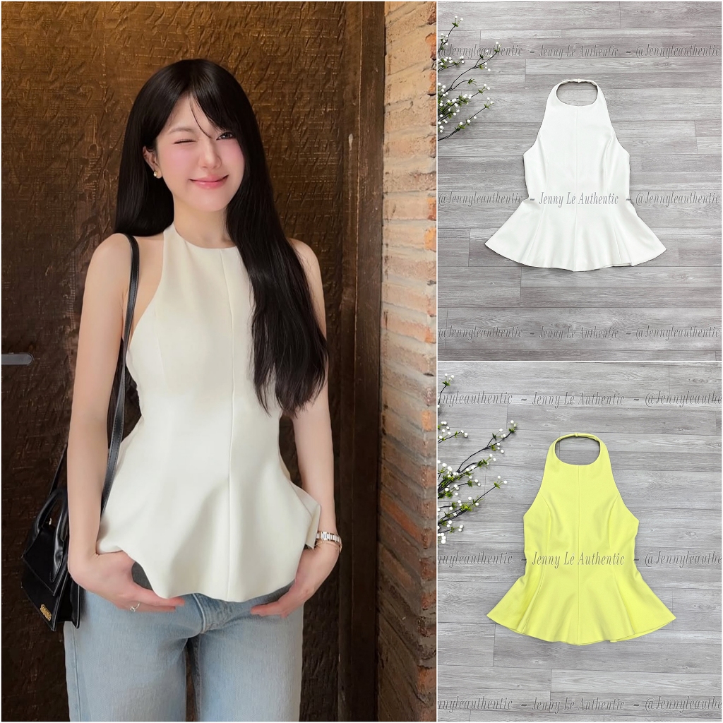 [AUTH] Áo Yếm Zara Authentic Dáng Peplum Hở Lưng Fit Ôm Đẹp Giá SALE