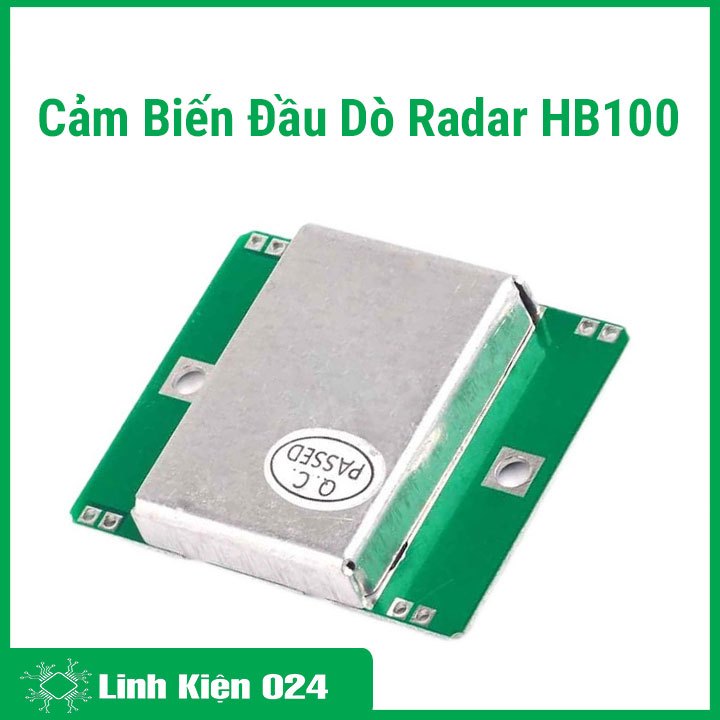 Cảm biến đầu dò Radar không dây Doppler HB100 10.525 Ghz