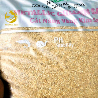 N.M.F Cát Nắng Vàng Kim Sa chiết 0,5kg/1kg - Chiết từ bao cát trải nền thủy sinh chính hãng