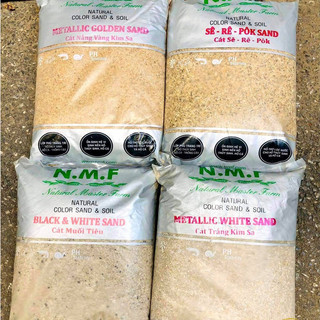 N.M.F Cát Nắng Vàng Kim Sa chiết 0,5kg/1kg - Chiết từ bao cát trải nền thủy sinh chính hãng