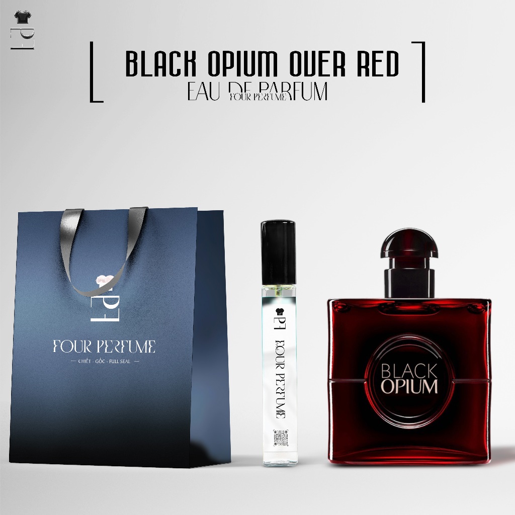 Nước Hoa Nữ 𝐁𝐥𝐚𝐜𝐤 𝐎𝐩𝐢𝐮𝐦 𝐎𝐯𝐞𝐫 𝐑𝐞𝐝 (𝐄𝐃𝐏) Chính Hãng Chiết 10ml - Gợi cảm, Lôi cuốn, Quyến rũ
