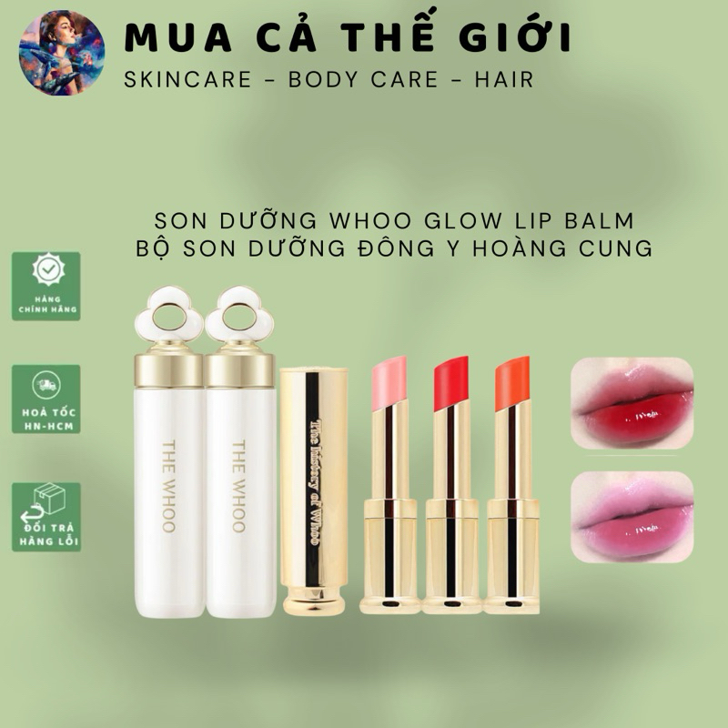 Son dưỡng Whoo Glow Lip Balm | Son dưỡng Whoo hoàng cung