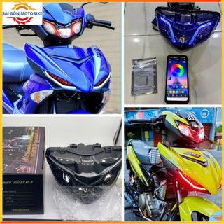 Chóa Pha Đèn Led ( CHỈNH ÁP ) Y15ZR Exciter 150 , MX king 150 (2019) || Chóa Led Ex150