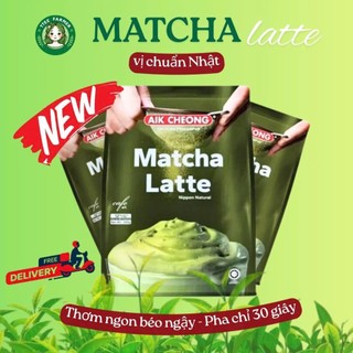   Tặng kèm quà  Bột trà xanh Matcha latte trà sữa Matcha Malaysia Aik Cheong 12góix25g - DATE 2026 