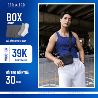 Áo Thun Tanktop Nam B1510 BE514 Ben & Tod chất liệu cotton thoáng mát nam tính trẻ trung thể thao cao cấp