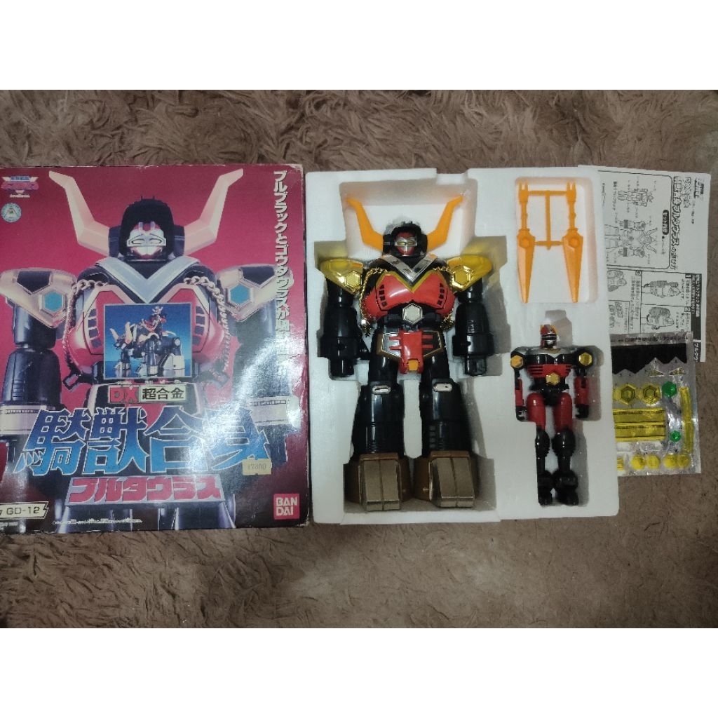 DX Bull Taurus - Gingaman đồ chơi robot siêu nhân Power Ranger Lost Galaxy thiếu kím đủ box