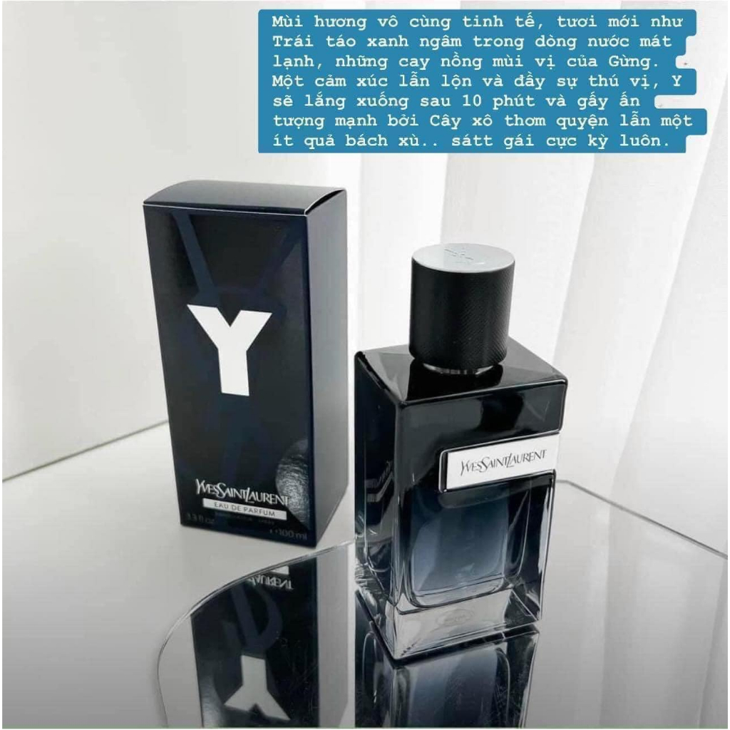 [Chính hãng ] Nước Hoa Nam Yves Saint Laurent YSL Y Parfum 100ml