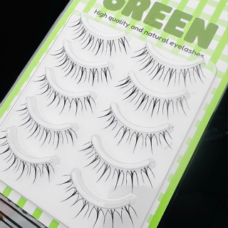  Mi Giả Gân Trong Sợi Tia Tự Nhiên F07 GREEN Thủy Mi 