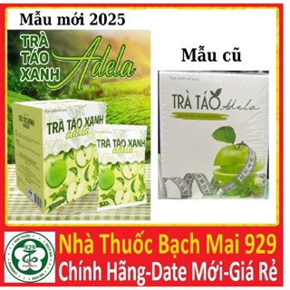 TRÀ TÁO ADELA - TRÀ HỖ TRỢ GIẢM CÂN TÁO XANH KELLY DETOX MẪU MỚI