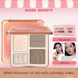Bảng Phấn JUDYDOLL 9g – Tạo Khối, Highlight 3D, Lên Màu Chuẩn & Bền Màu