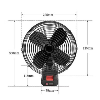 Quạt tích điện mini anyby