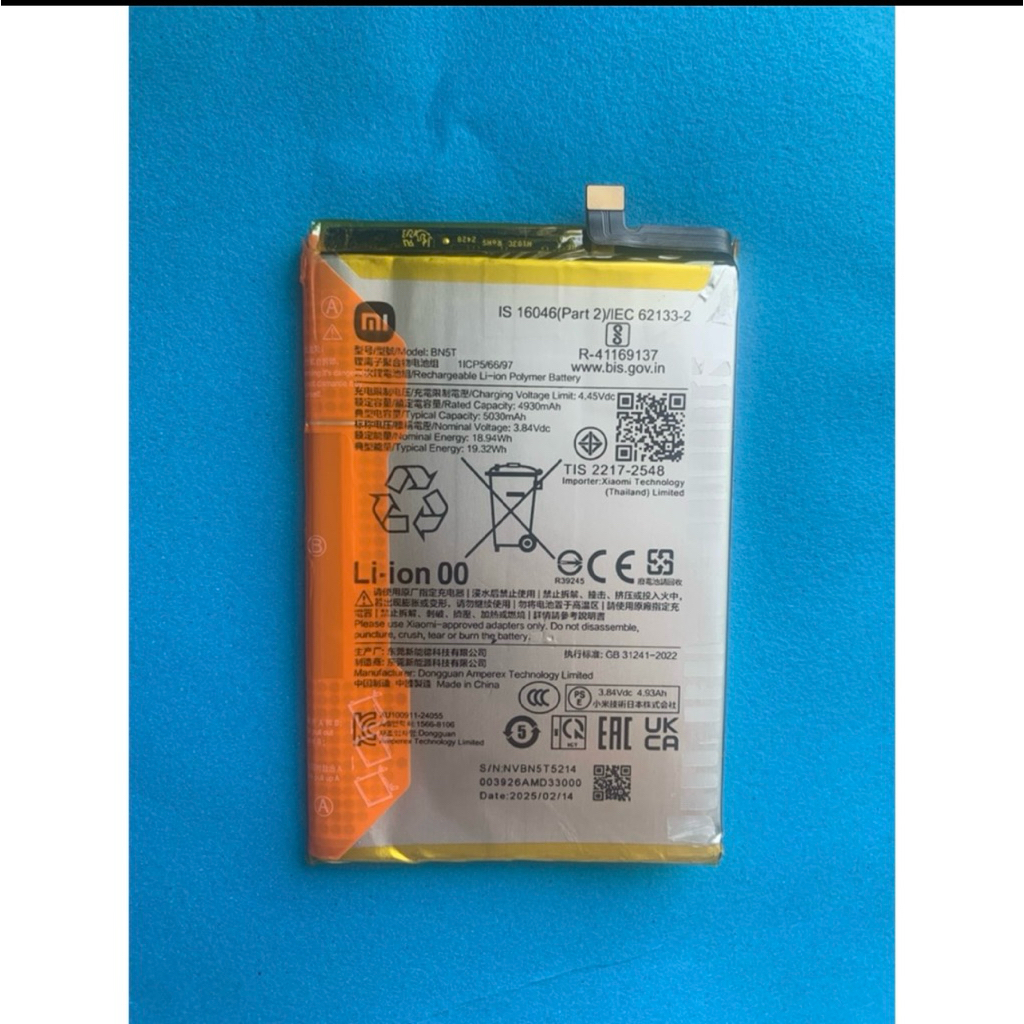 Pin Zin Redmi 13x  Pin Tương Thích Xiaomi Redmi 13x Model BN5T