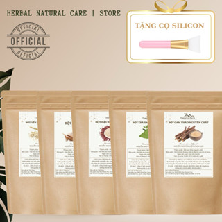 Combo 5 loại bột dưỡng trắng mờ thâm tẩy da chết [ Đậu đỏ + yến mạch + cám gạo sữa  + cam thảo + trà xanh ][ TẶNG CỌ ]