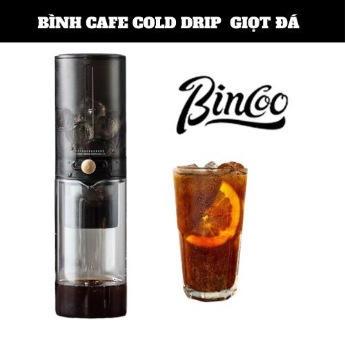 Bình pha Cà Phê cold brew cold drip cafe ủ lạnh  Bincoo giọt đá