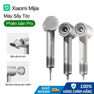  Máy Sấy Tóc Xiaomi Mijia Pro 1600W Tốc Độ Cao 50°C Ion Âm Sấy Nhanh Có Phụ Kiện Từ Tính 