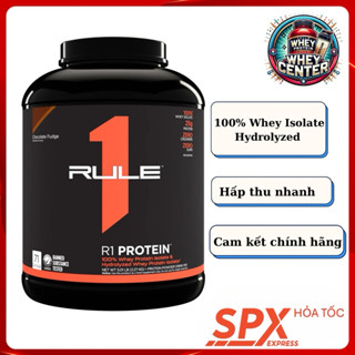 RULE 1 [Chính hãng] 5lbs- Whey Protein isolate | Bột bổ sung dinh dưỡng hỗ trợ tập luyện