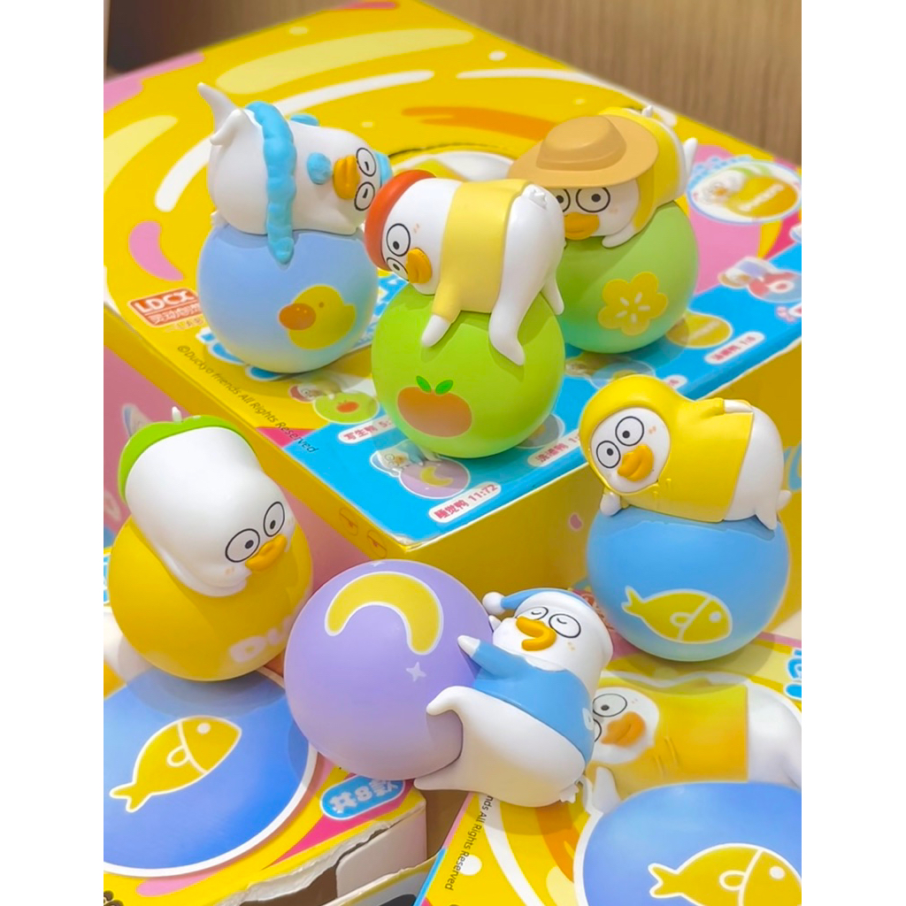 [Blindbox] LDCX x Duckyo lật đật mô hình trang trí trưng bày.