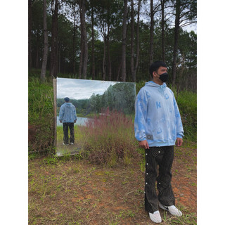 Áo Hoodie “THVLDLCSTMHNDMD SNOWDOWN HOODIE”