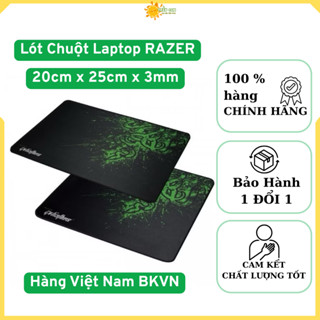  Lót Chuột Máy Tính Laptop Razer 20x25cm – Mouse Pad Gaming Chống Trượt Hàng Việt Nam 