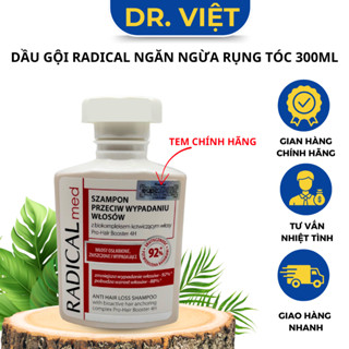 Dầu Gội Đầu Radical Làm Sạch và Giúp Ngăn Ngừa Rụng Tóc Med Anti-Hair Loss Shampoo Farmona 300ml