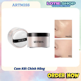 Phấn Phủ Bột Artmiss Perfecting Soft Loose Power kiểm soát dầu, giữ nền lâu trôi 30g