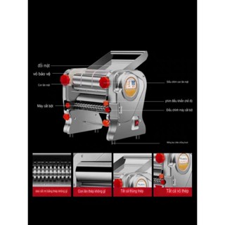 Máy cán bột bánh bao cắt mỳ sợi đa năng 2 trong 1 cực kỳ tiện lợi