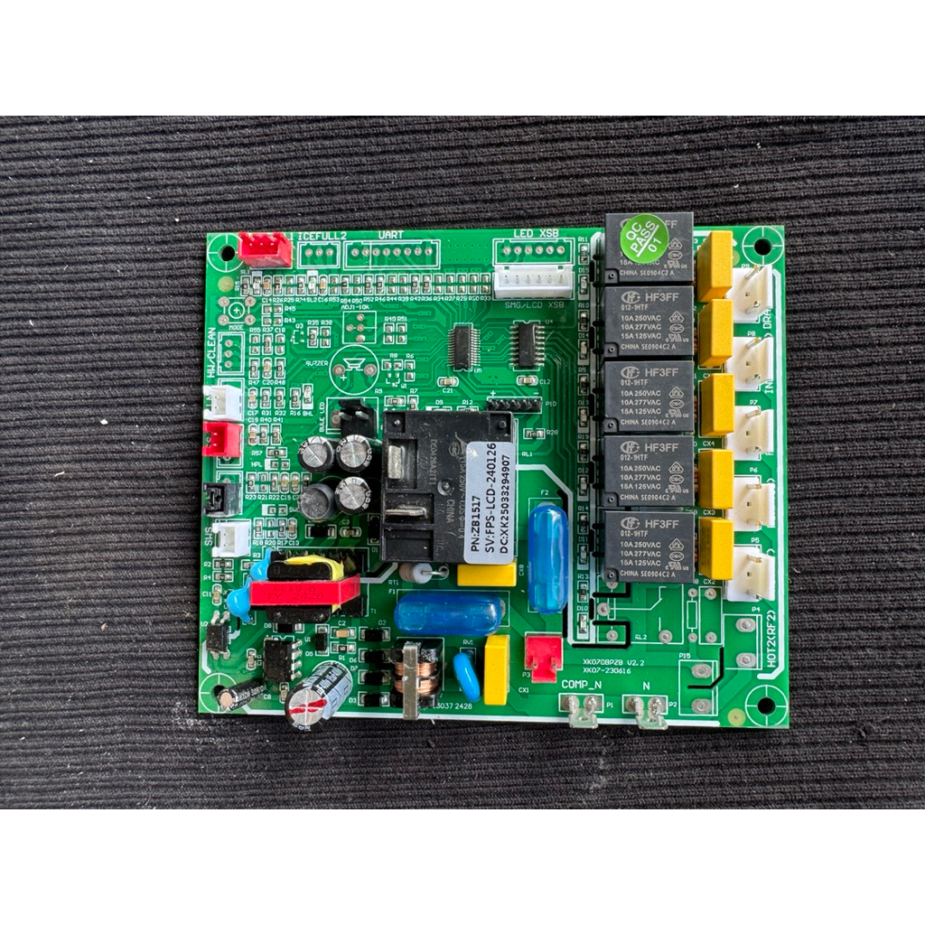 Vi mạch ( Bo mạch) máy làm đá viên bản tiếng Anh dành cho các loại máy đá