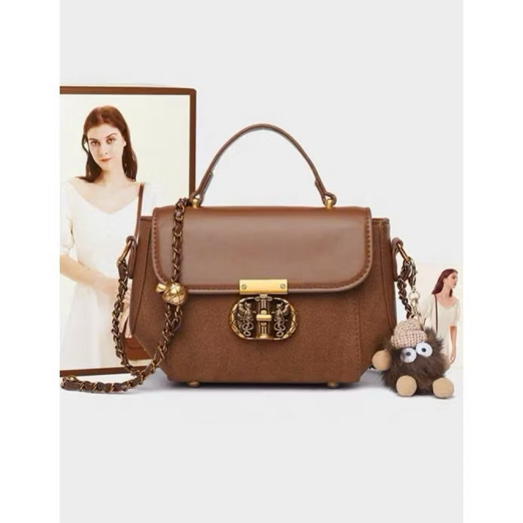 giỏ xách tay thiên thần kèm charm sz 24 3027