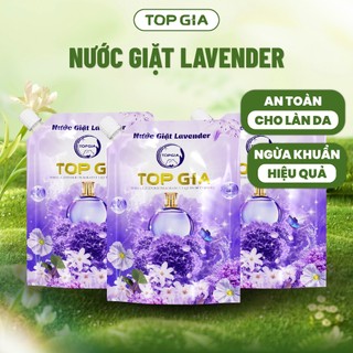  Nước Giặt Top Gia Hương Lavender Lưu Hương 72H Làm Sạch Sâu An Toàn Cho Da 