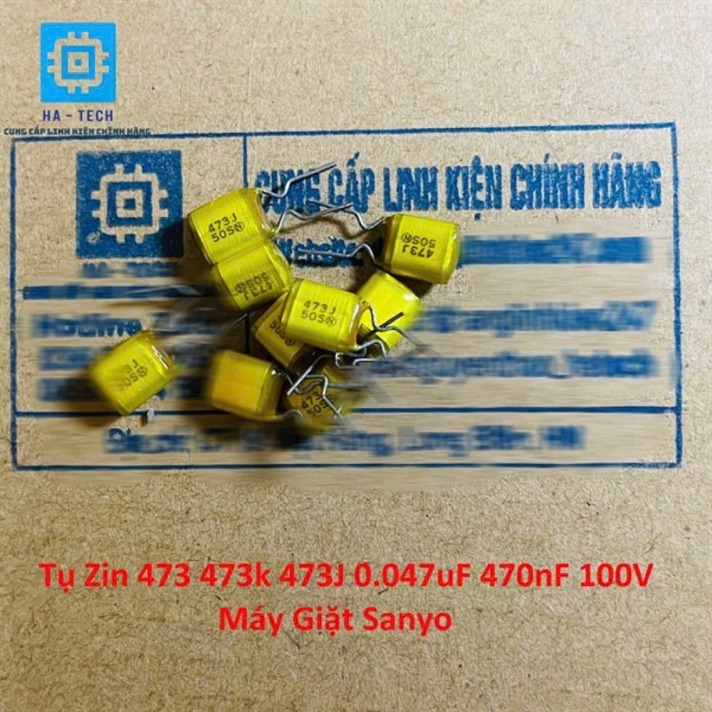 Linh Kiện Chuyên Dụng Tụ Zin 473 473J 0.047uF 470nF 100V Máy Giặt Sanyo