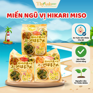  Miến Ăn Liền Ngũ Vị Hikari Miso Nhật Bản Cho Bé 12m+ 