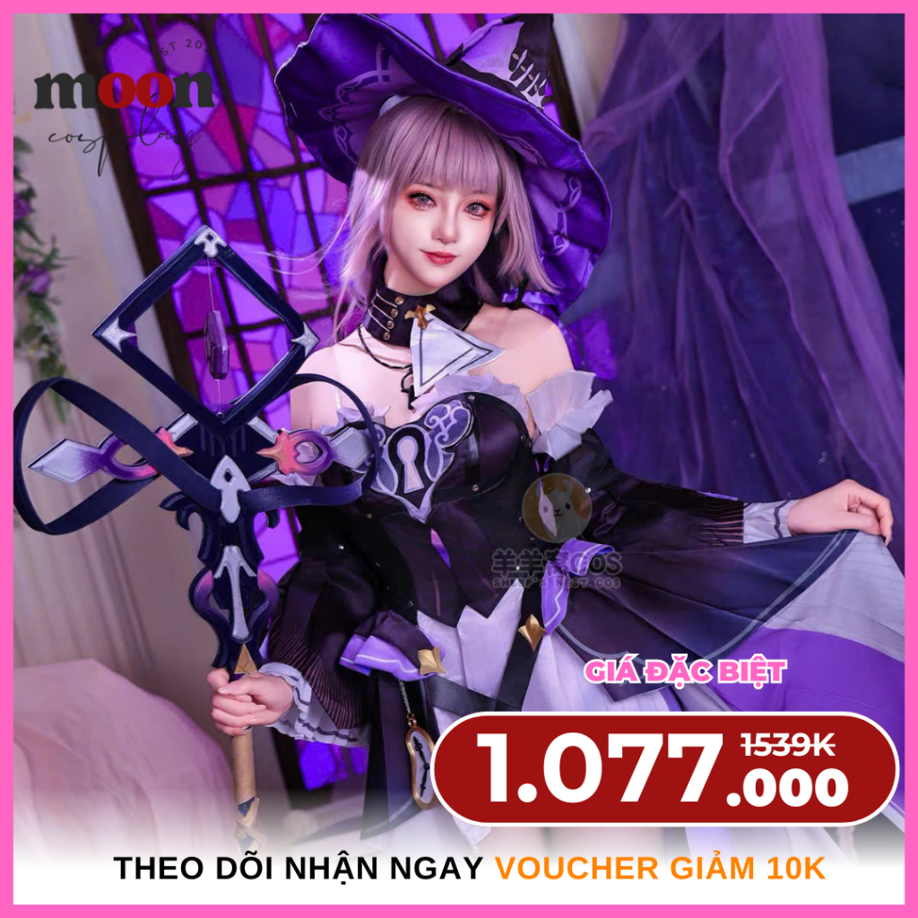The Herta Honkai Star Rail Trang Phục Hóa Trang Nhân Vật Game Cosplay Halloween Nữ Dễ Thương