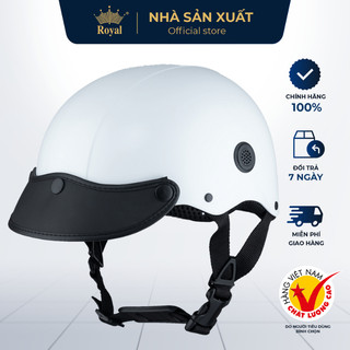  Mũ bảo hiểm lưỡi trai chính hãng Asia MT-128B cho nam nữ nón bảo hiểm nửa đầu thời trang cao cấp có lỗ thông gió 