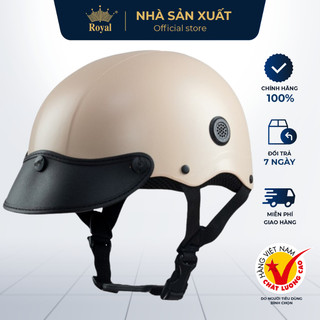  Mũ Bảo Hiểm Thời Trang Lưỡi Trai Chính Hãng Asia MT-128B  Có Lỗ Thông Gió Cho Nam Nữ 