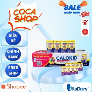 Sữa bột pha sẵn Calokid 180ml - 110ml - Hàng Chính Hàng - Giá tốt nhất