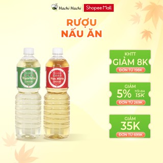 Gia vị, rượu nấu ăn Ryorishu Umami / Hon Mirin 880ml - Hachi Hachi Japan Shop