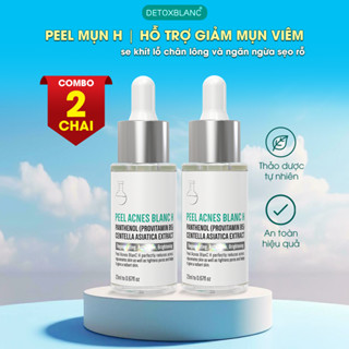 [ Rẻ vô địch ] Combo 2 chai Serum Mụn Peel Acnes Blanc H 20ml DetoxBlanc